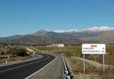 Entering Guadarrama