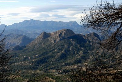 Mountains in Alicante