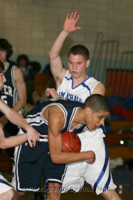 MHS Basketball vs Exeter 1/12/07