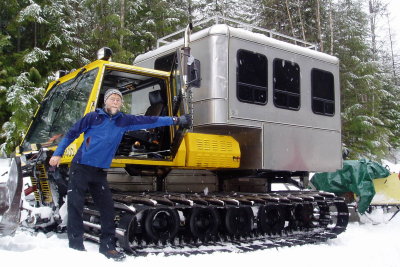 Dale and his sno-cat