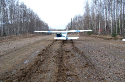 too soft of a field landing