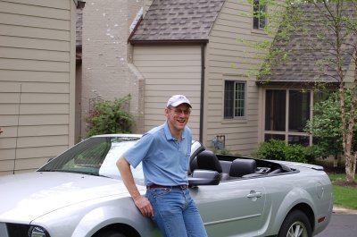 me and my (rental) convertible