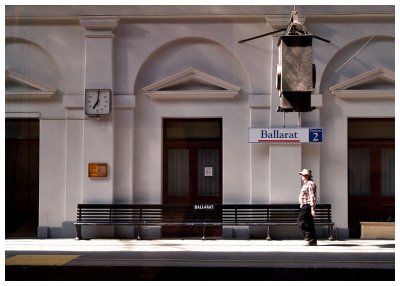 Timeless at Ballarat train station