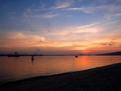 Sunrise at Punggol seaside