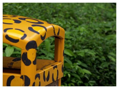 Cute leopard dustbin
