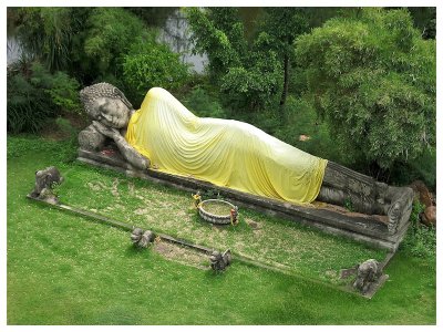 The Buddha taking a rest
