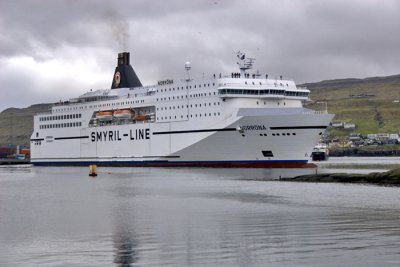 Ferry in Torshavn