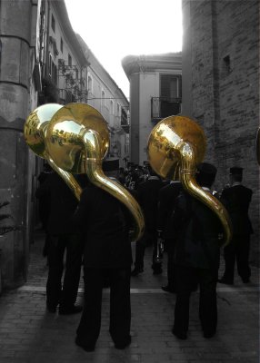 Three trombones, Spoltore