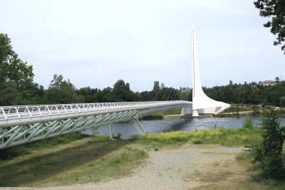 The Sundial Bridge in Redding
