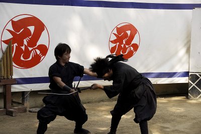 Martial arts demonstration