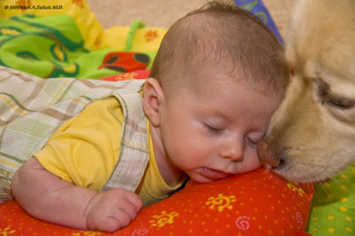 Tummy Time With Bailey