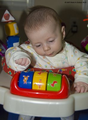 First Time In Exersaucer