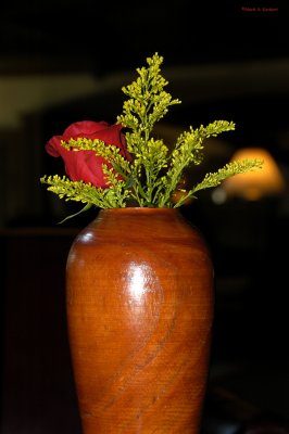 In A Vase