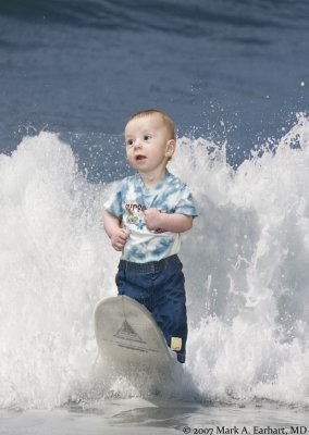 Lil' Surfer Dude (4 Days Till Father's Day)