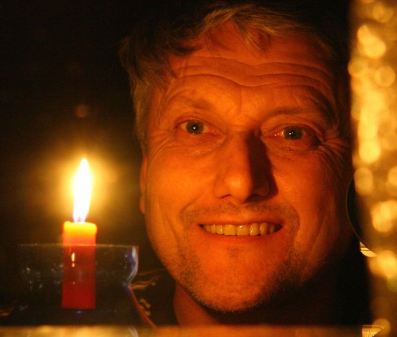 Candle Self Portrait