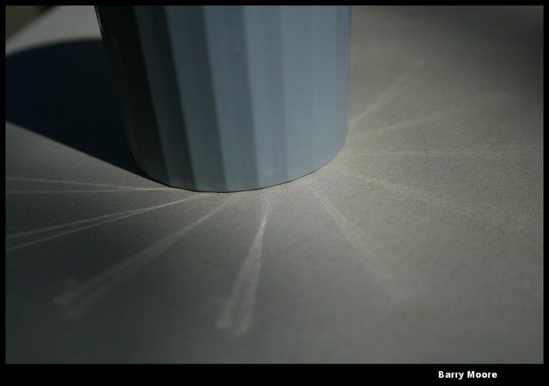 Gray scale in a cup