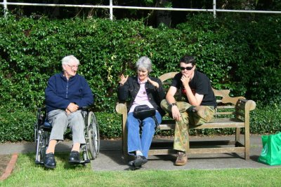 Bernie (91), Sue, Keith