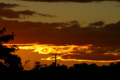 Sunset clouds