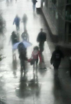 The Blue Umbrella