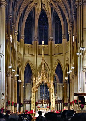 Christmas Day, St. Patrick's Cathedral, NYC