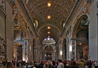 St. Peters Basilica - Vatican City Inside