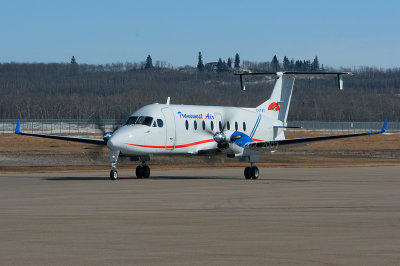 A new aircraft for TransWest Air.