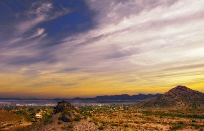 Morning desert