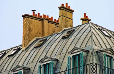 Parisian roof