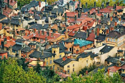 Lyon rooftops