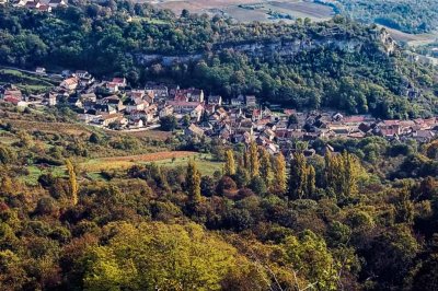 Burgundy village
