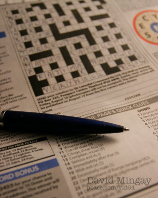 Aug 5: Crossword