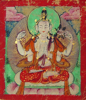 Avalokiteshvara - Chaturbhuja (4 hands)