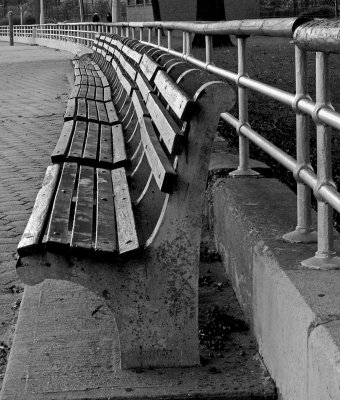 Boardwalk benches
