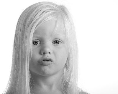 First place - Garry Vogelsang  - Girl in B&W