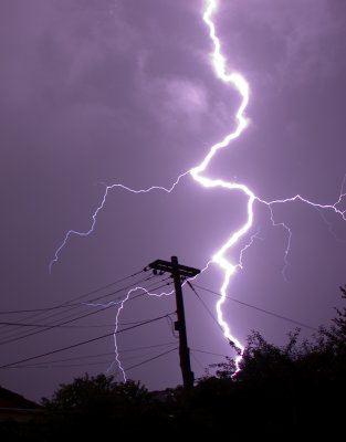Lightning pole