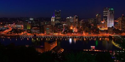 4. Night Falls Over Pittsburgh by Al Reid
