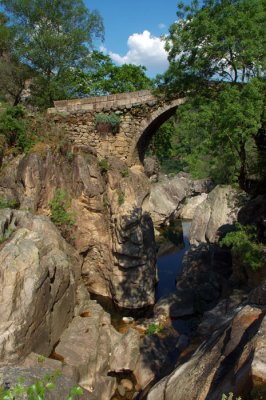 Ponte medieval da Mizarela - Serra do Geres - Portugal