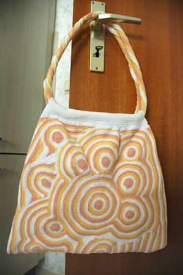 crocheted summer bag