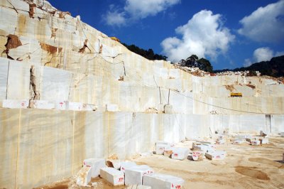 The marble quarry, Thassos