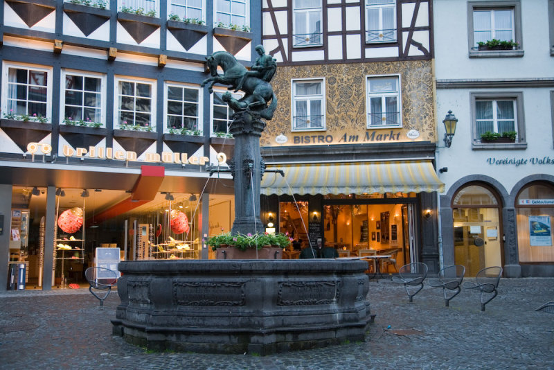Cochem town square