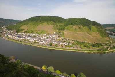 The Rhine from Cochem  castle