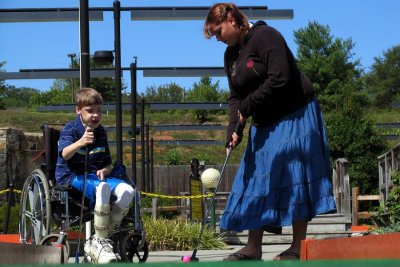 Miniature golf...