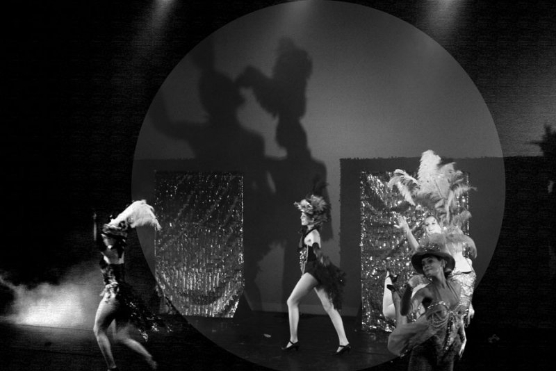 Moulin Rouge in B&W