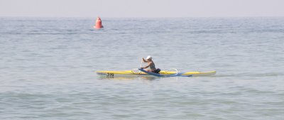 A Lone Kayaker