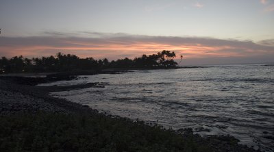 Kohala Coast Sunset Looking Left