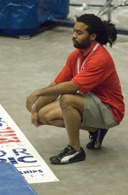 Coaches crouch