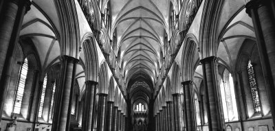 Inside Salisbury Cathedral
