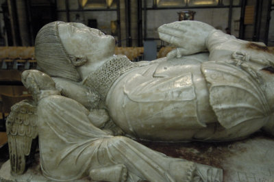 Statuary in Salisbury Cathedral
