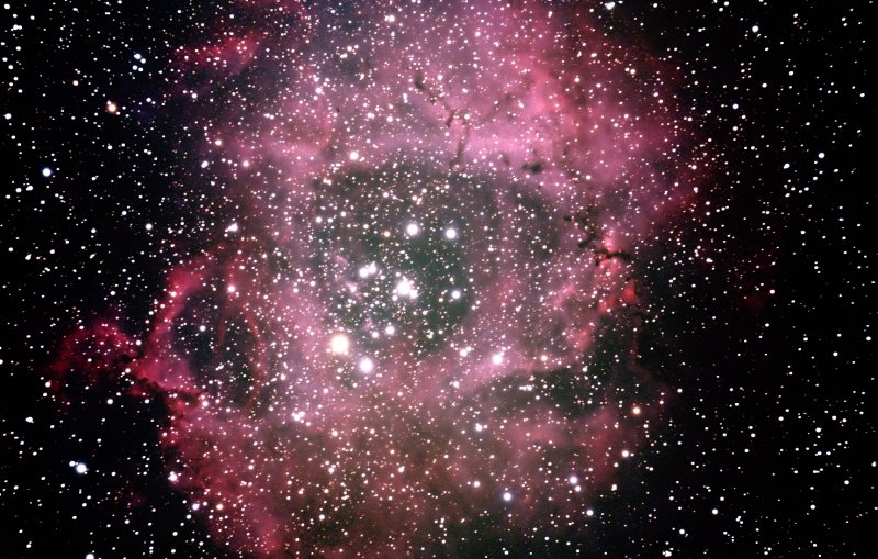 NGC2244 - Rosette, combined image.