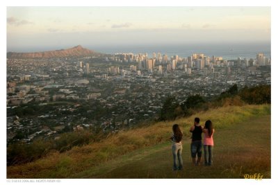 Honolulu seen from Tantalus